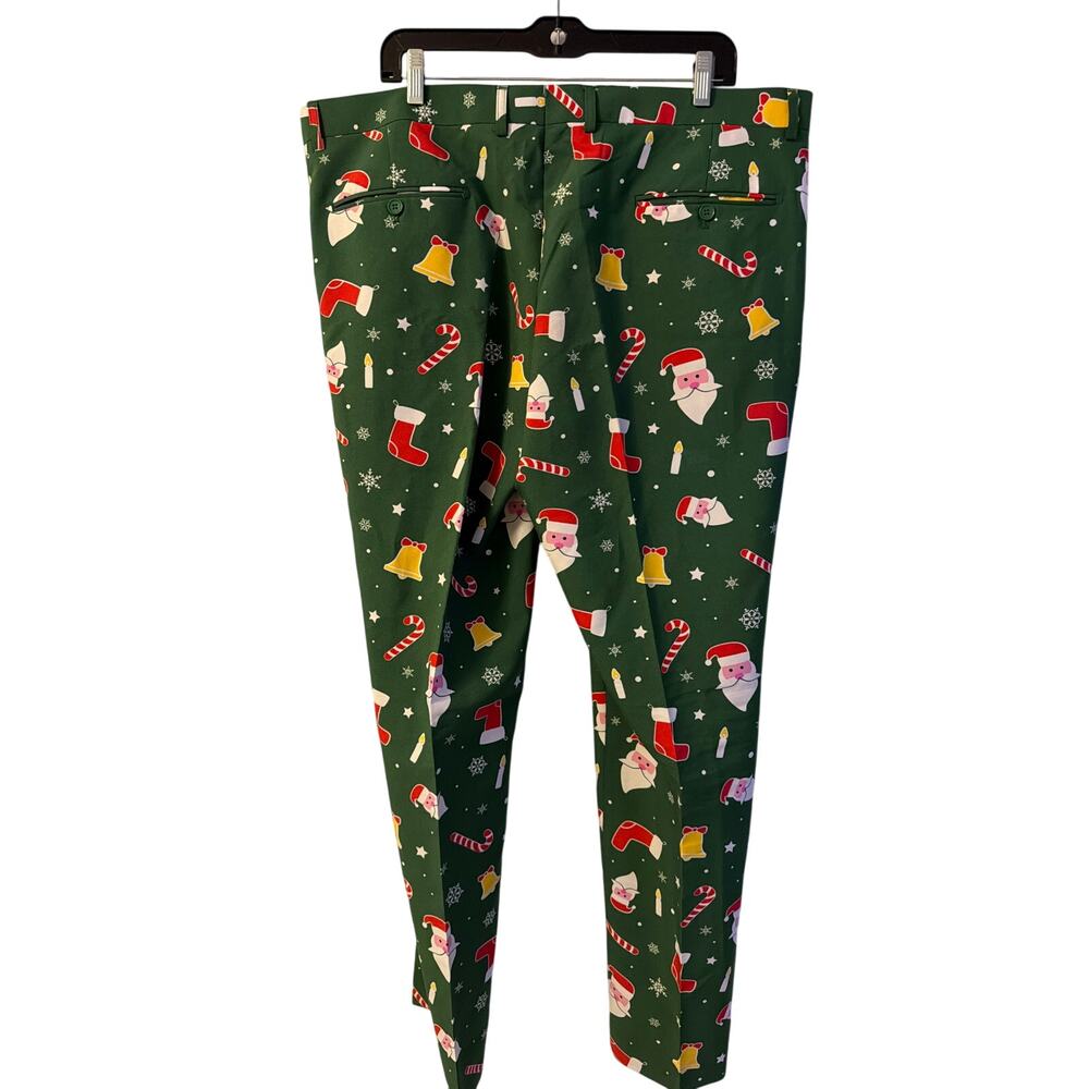 Opposuit Christmas pants funny Santa sz M - Picture 7 of 10